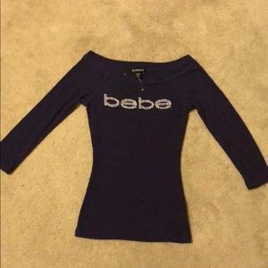 Bebe 3/4 Sleeve Shirt